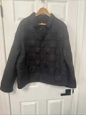 Fashion Nova Black Quilted Puffer Jacket